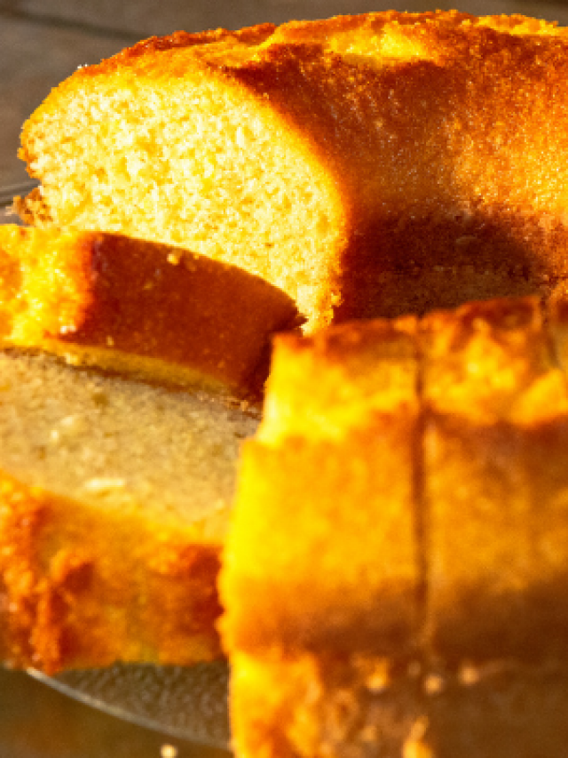 Receita de Bolo de Farinha de Trigo no Liquidificador delicioso!