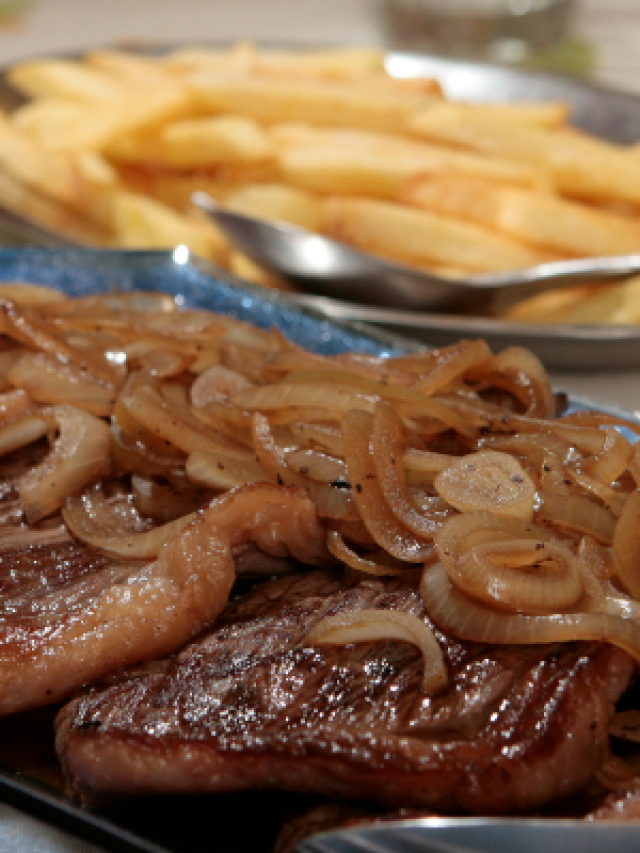Receita de Carne Acebolada irresistível