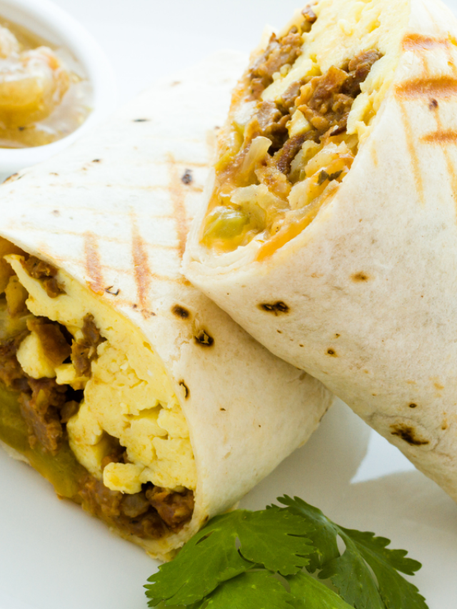 Receita de Burrito de Carne. Receita caseira cheia de sabor.