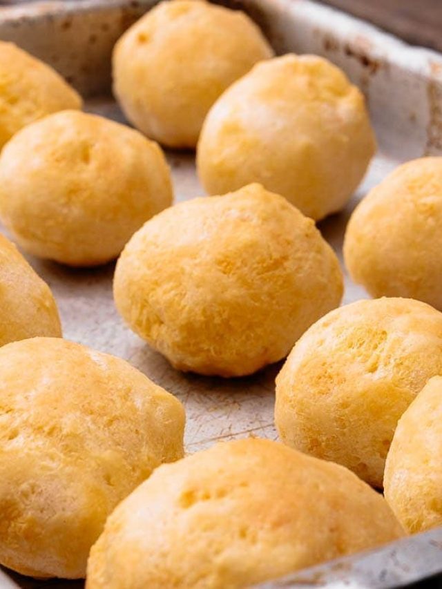 Receita de Pão de Queijo. Essa é a minha receita favorita de tão saborosa