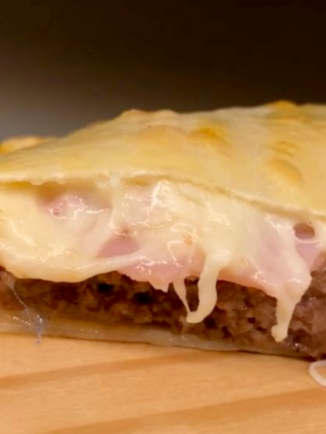 Receita de Pastelburguer que tá fazendo sucesso na internet