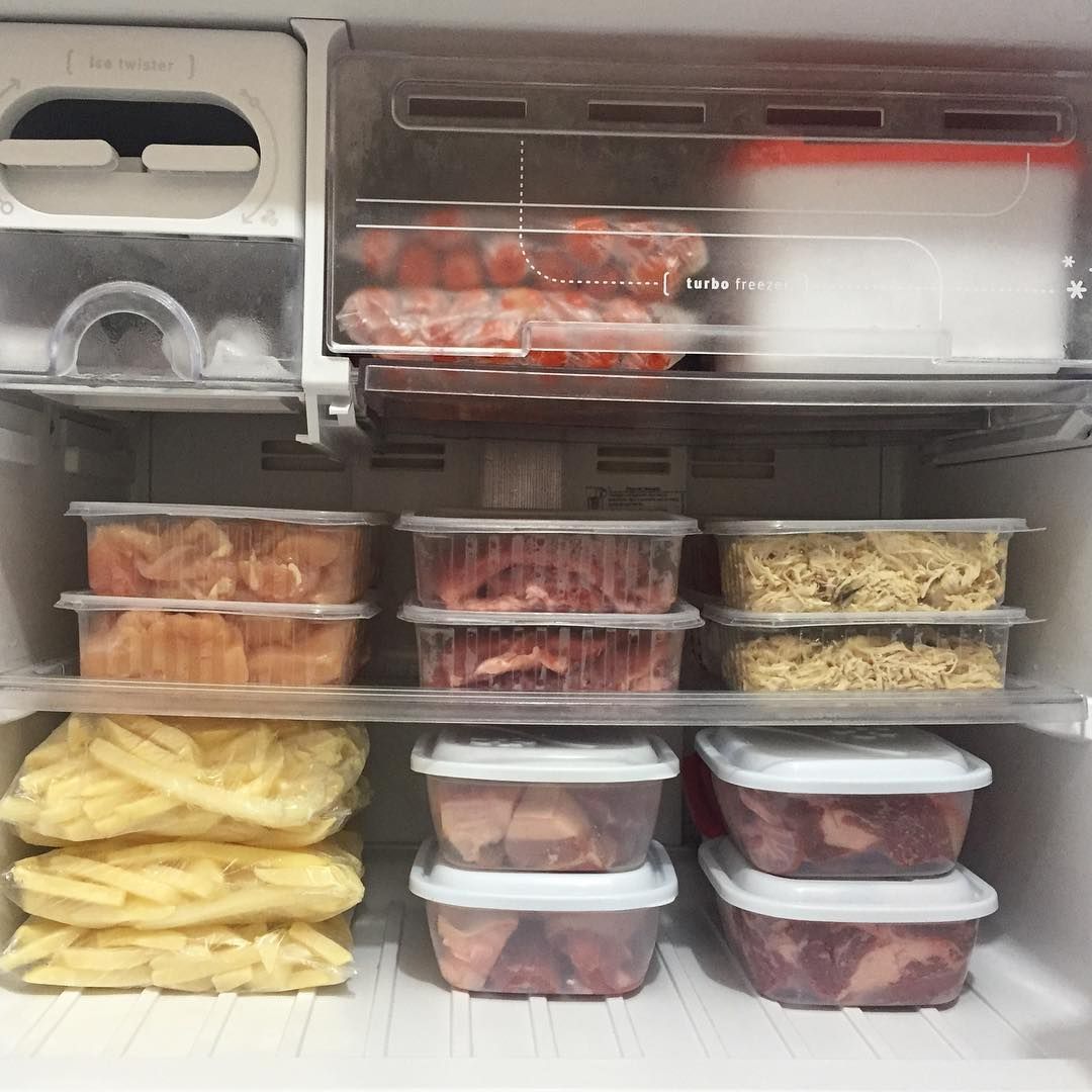 organizar o freezer