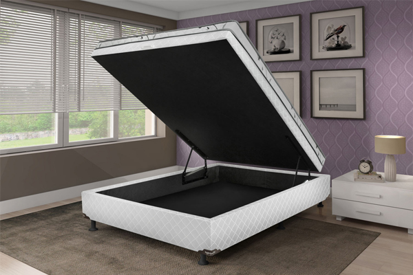 cama box com baú cama box com baú