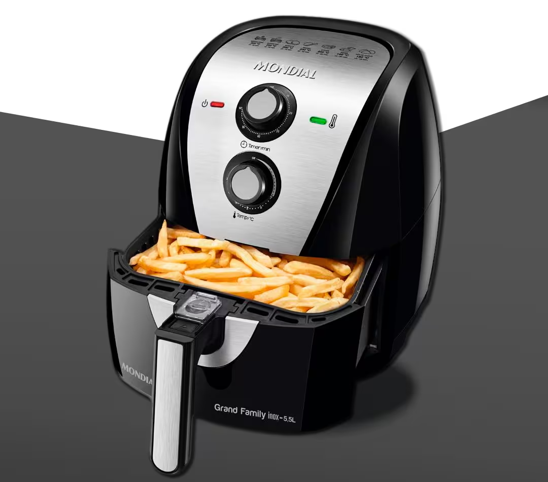 Air Fryer Grand Family Inox da Mondial